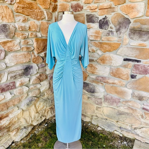 Venus Drape Sleeve Maxi Dress - Picture 4 of 16